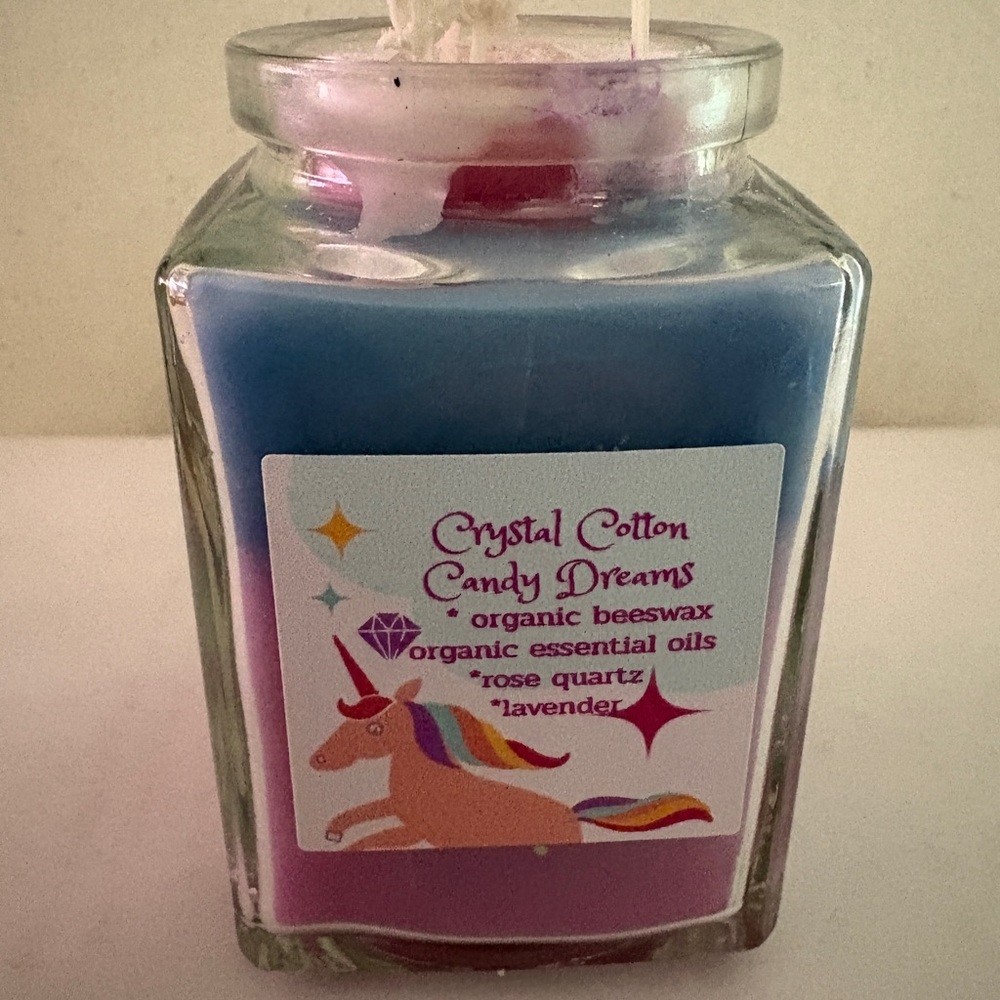 Sparkle Scents By Nicole Renee 2 Tone Pink/Blue Crystal Cotton Candy dreams